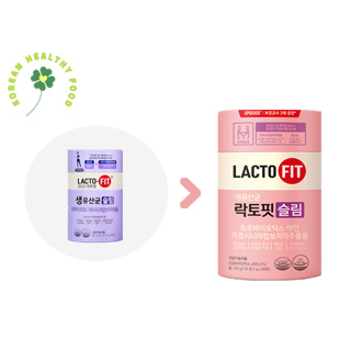 Hàn Quốc LACTO-FIT Slim ProBiotics 2g x 60 gói / 10 gói Không có hộp