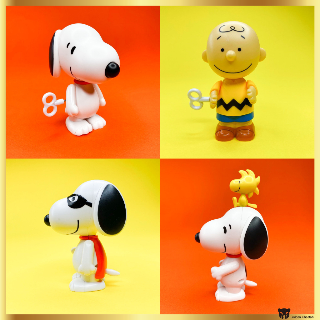 Bộ 4 chiếc đồng hồ Snoopy