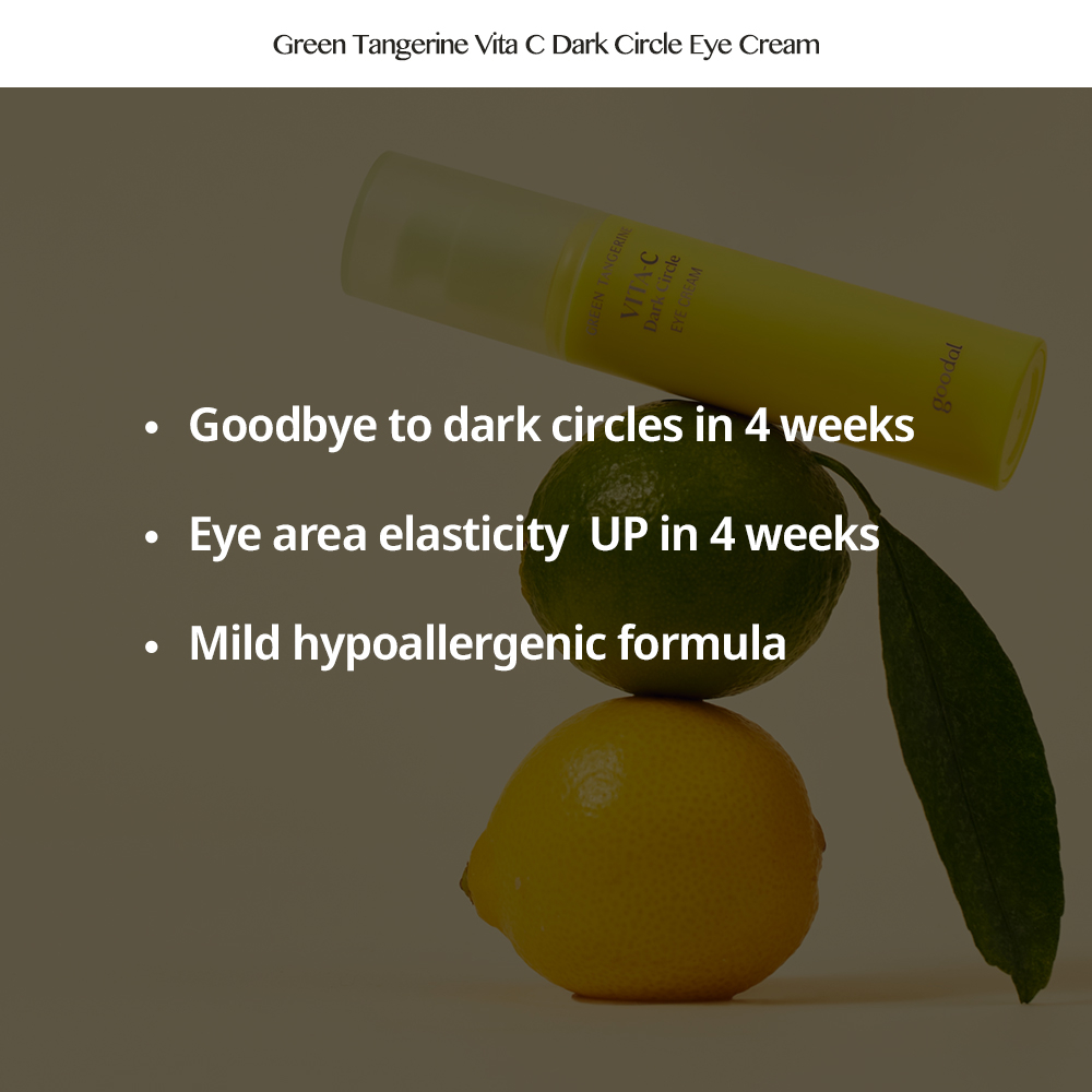 Kem Dưỡng Da Mắt Vitamin C 30ml Loại Bỏ Quầng Thâm Làm Sáng Da Dầu GOODAL