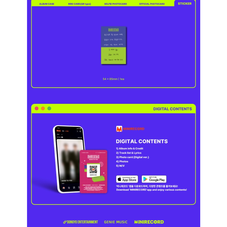 NINE TO SIX - GOOD TO YOU 1st Single Album