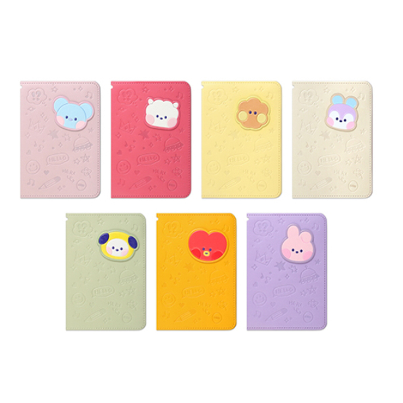 Bao Da Bọc Hộ Chiếu Họa Tiết BT21 Minini