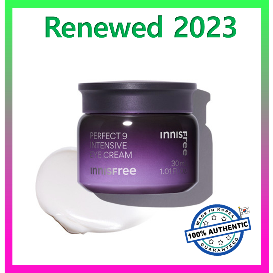 Kem Dưỡng Da Mắt innisfree Perfect 9 / innisfree Perfect 9 Intensive Eye Cream 30mL (2023 AD)