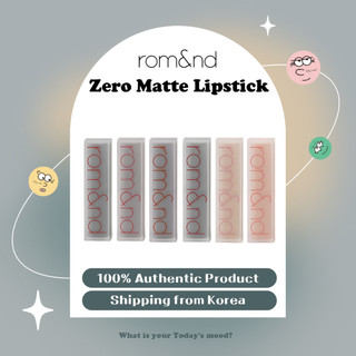 Son lì zero matte lipstick | lựa chọn trang điểm chuyên nghiệp son môi màu lì sâu quyến rũ thời trang romnd romand