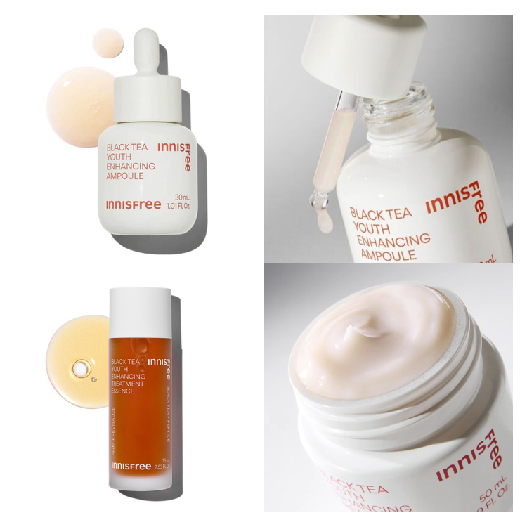 Bộ Sưu Tập Trà Đen INNISFREE Trẻ Trung