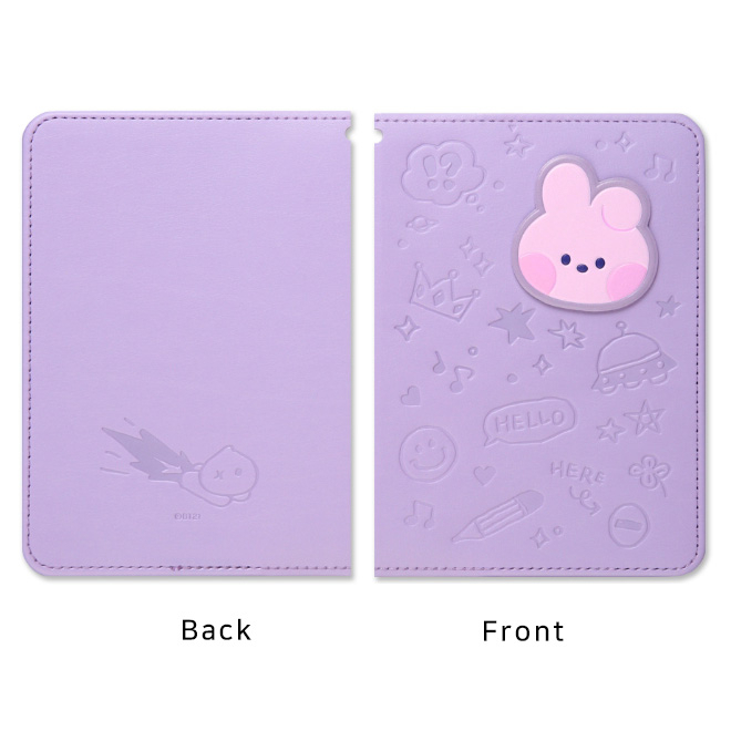 Bao Da Bọc Hộ Chiếu Họa Tiết BT21 Minini