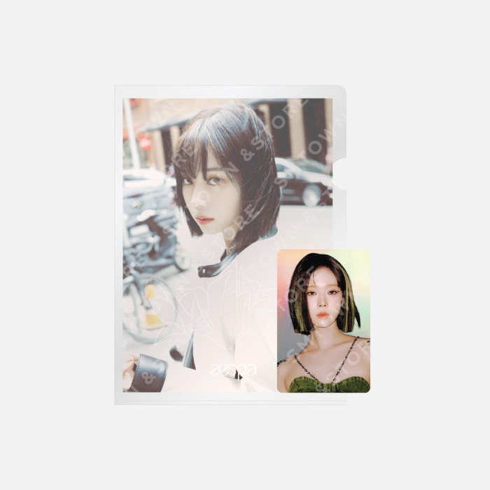 Aespa POSTCARD + HOLOGRAM PHOTO CARD SET - MY WORLD