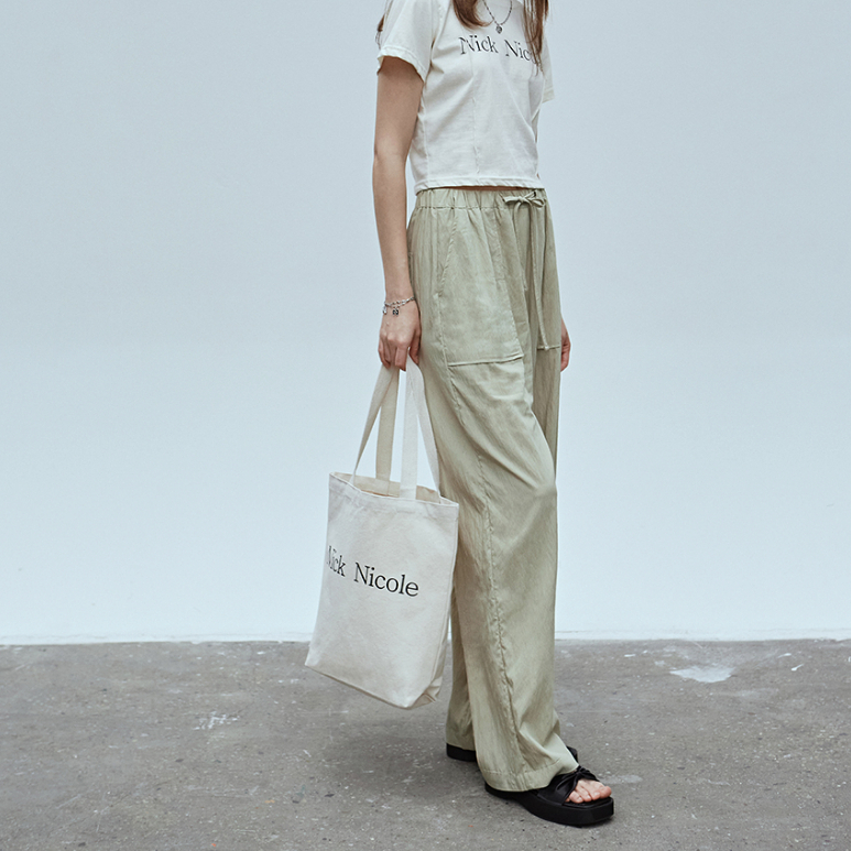Túi tote Nick&Nicole vải canvas order chính hãng Hàn Quốc