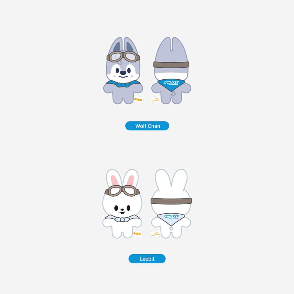 Thú nhồi bông Stray kids SKZOO - PILOT 10 cm cho "5 star"