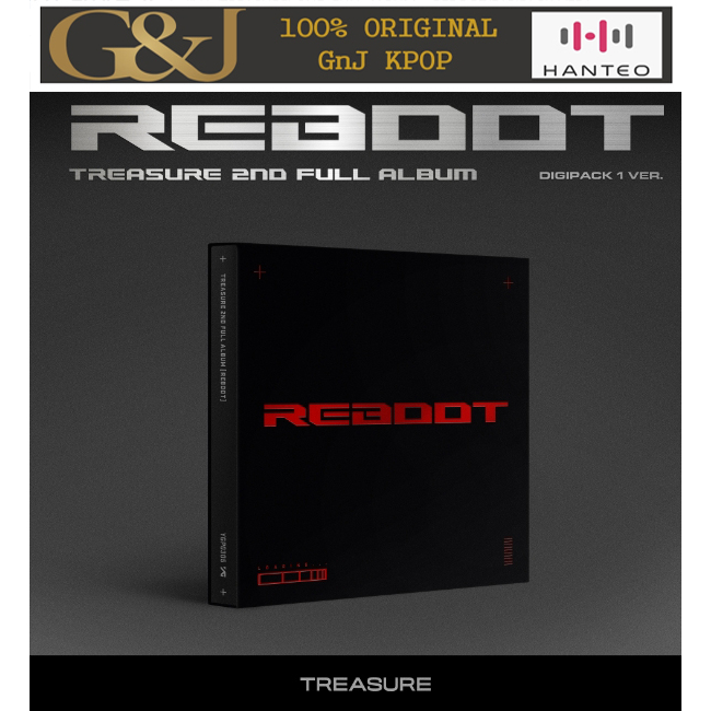 TREASURE REBOOT  + ONE PHOTO CARD 2nd Full Album