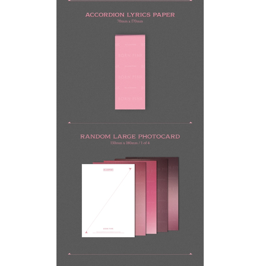 BLACK PINK - BORN PINK BOX SET Album