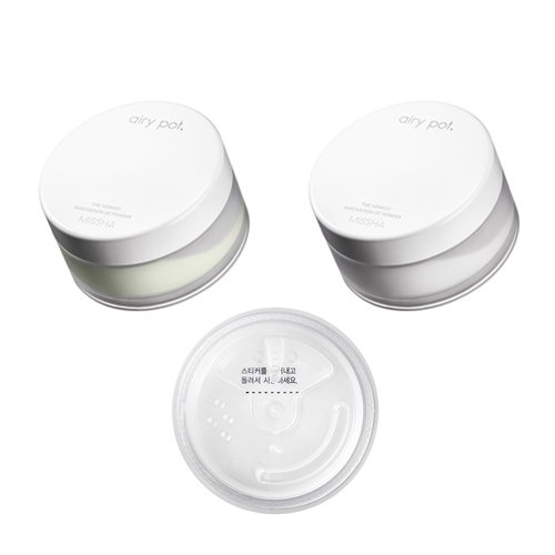 Hũ Đựng Bột Bạc Hà / Trong Suốt Missha