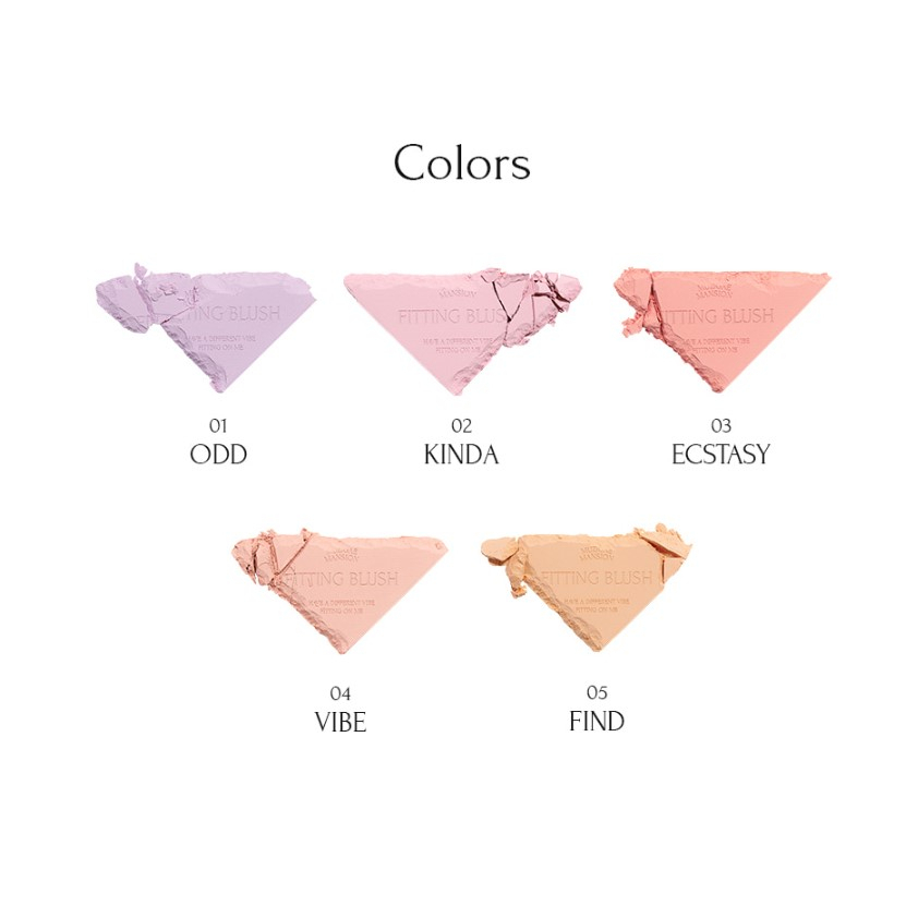 MUZIGAE MANSION FITTING BLUSH