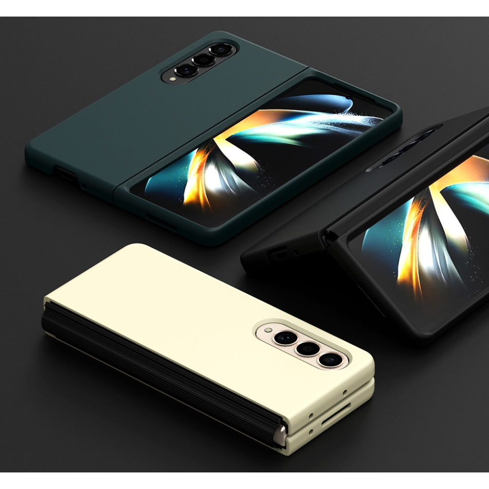 Ốp Điện Thoại tpu + pc Màu Xanh Lá Cho Galaxy Z Fold 4 Aero