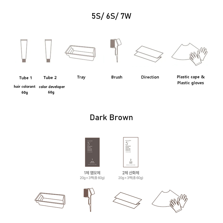 Kem Nhuộm Tóc THE FACE SHOP 5 Phút Tạo Kiểu Tóc Thời Trang