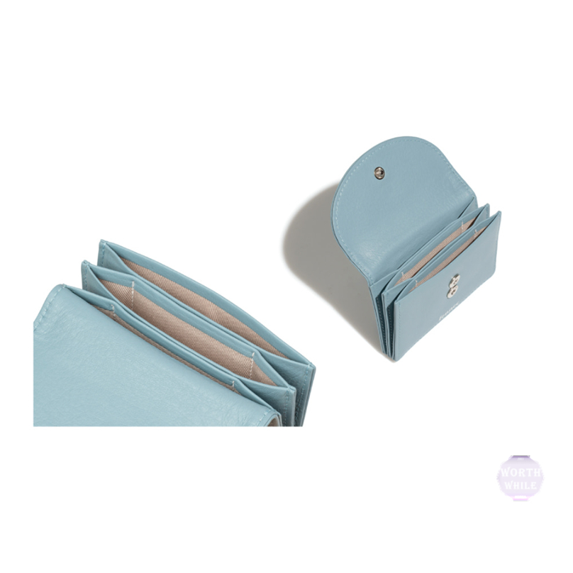Fennec halfmoon accordion pocket wallet / card holder & coin purse / made in korea / daily stylish card holder & wallet / cute mini card holder & wallet