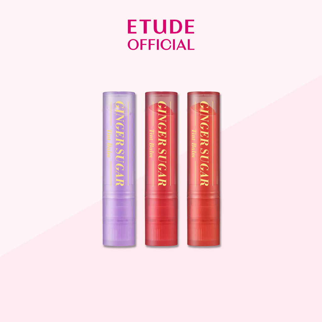 Son dưỡng có màu chứa tinh chất gừng [ETUDE] Ginger Sugar Tint Balm - NEW 2022