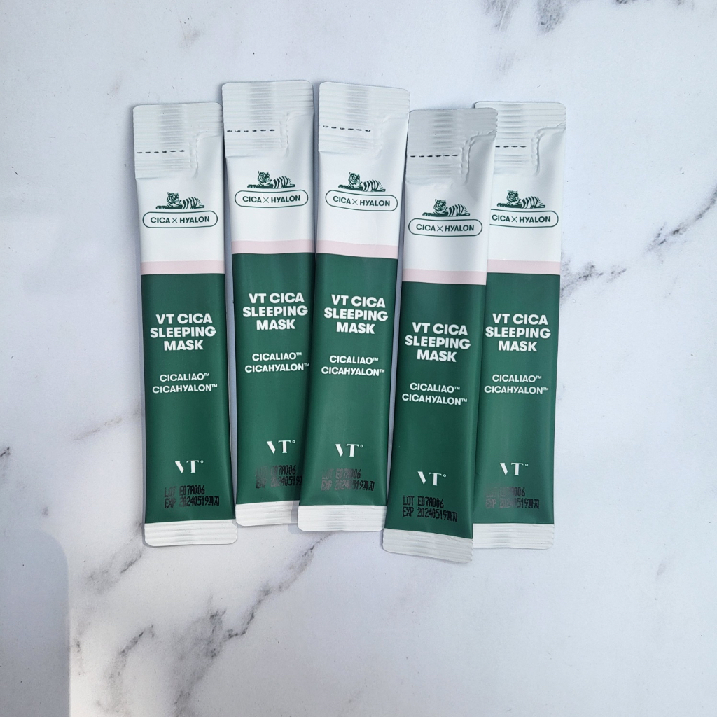 Vt cosmetics cica sleeping mask 4g 10,20,30ea