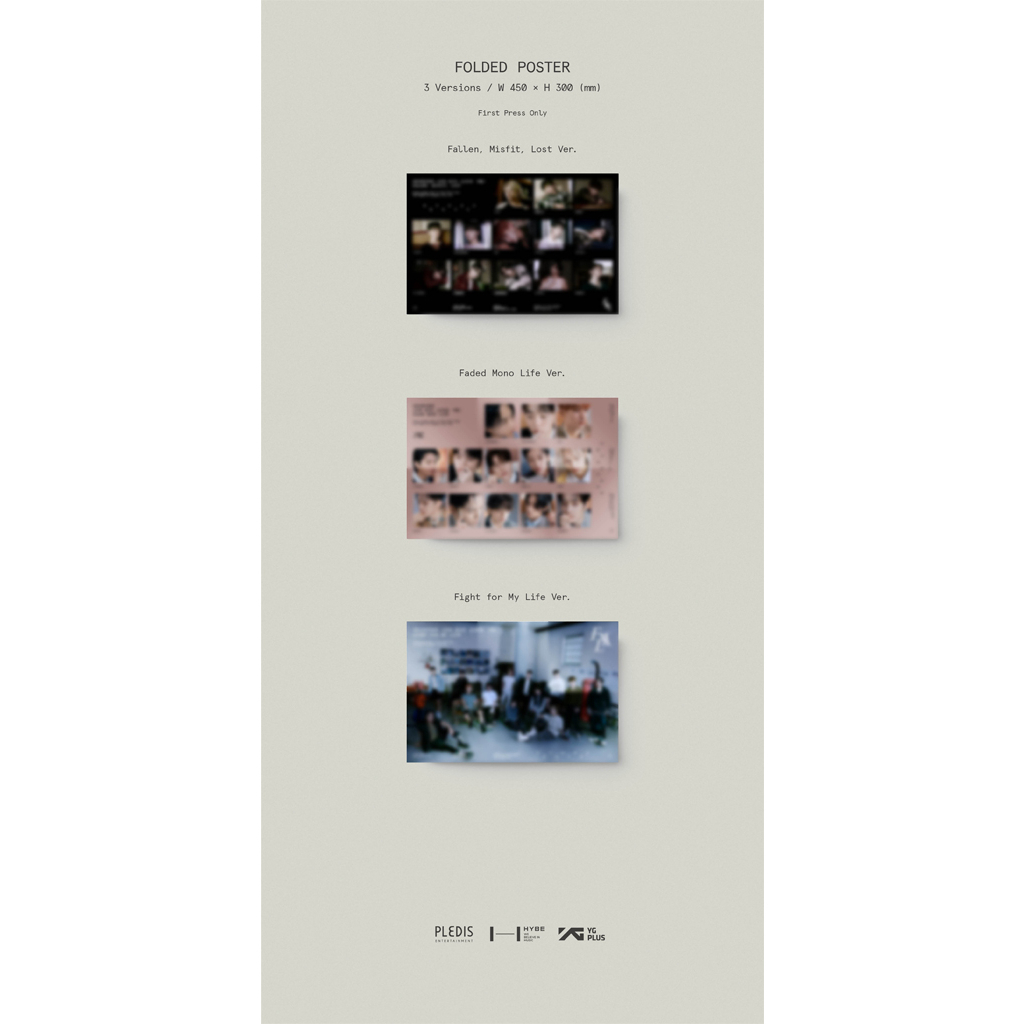 Mini album KPOP GOODS Hybe Labels SEVENTEEN - phiên bản 10 FML