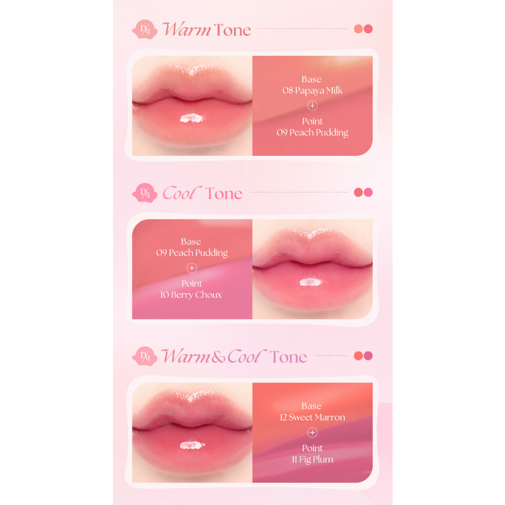 Juicy Dewy Tint 17colors, Son Tint Juicy Dewy 17 Màu