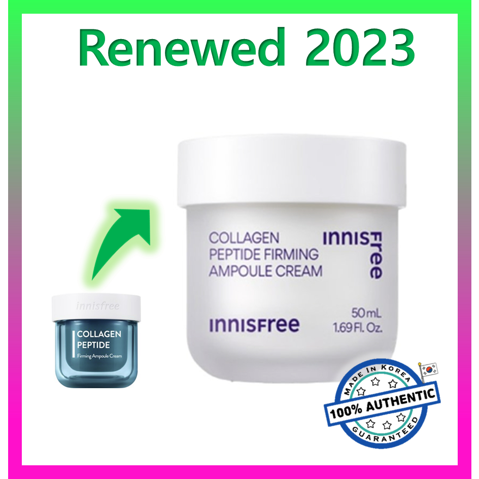 Tinh Chất Collagen Peptide Làm Săn Chắc Da innisfree / innisfree Collagen Peptide Firming Ampoule Cream 50mL (2023 AD)
