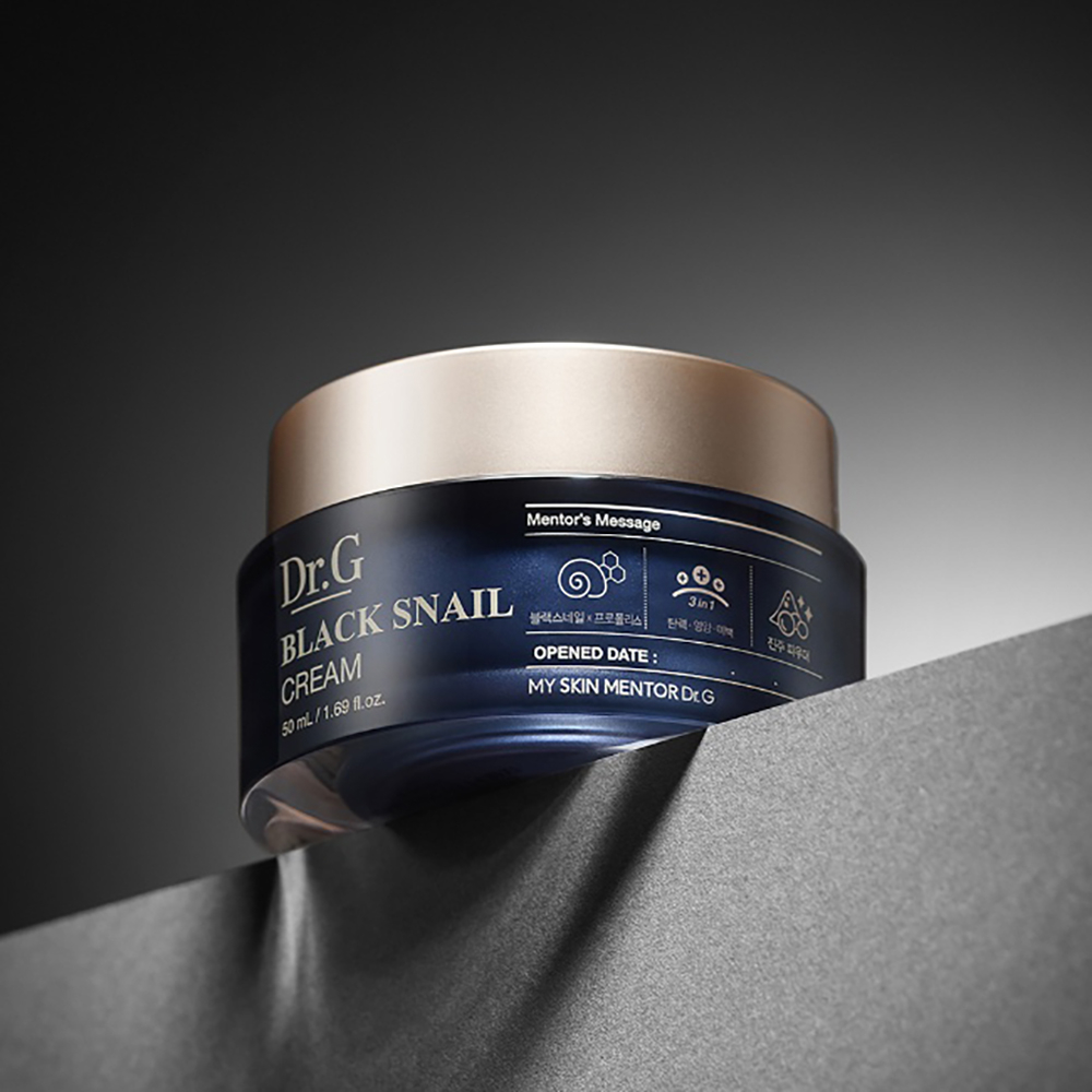 Kem Dưỡng Trẻ Hóa Sáng Da Dr.G Black Snail Cream 50ml + Một Món Quà Nhỏ
