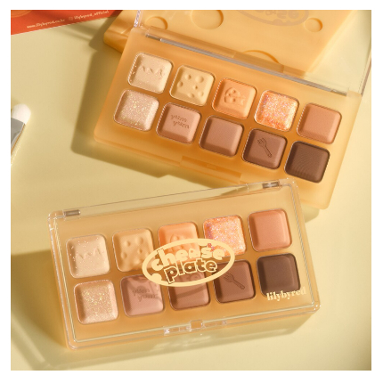 LILYBYRED Bảng Phấn Mắt 10.5g Phiên Bản Pho Mát Độc Đáo