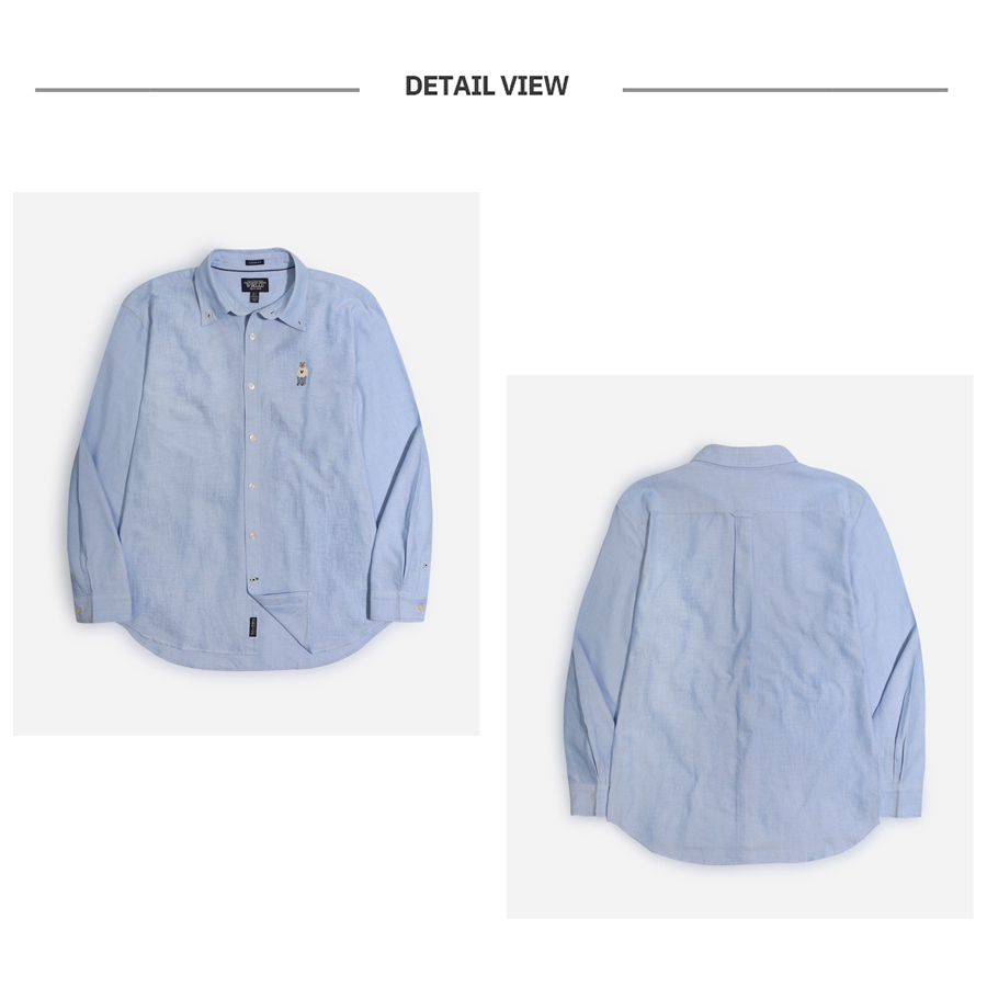 Áo Sơ Mi Steve Oxford Shirts Unisex Style | WHYWD3811U