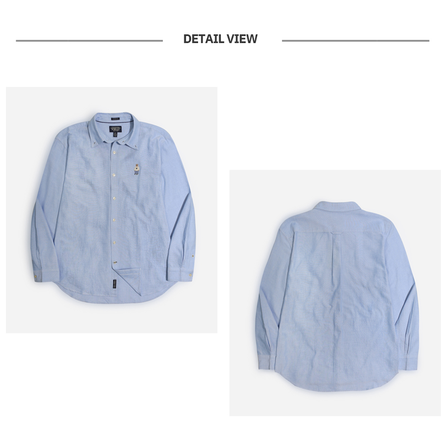 [WHO.A.U] Áo Sơ Mi Steve Oxford Shirts Unisex Style | WHYWD3811U