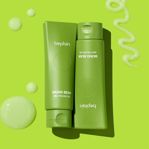 Gel tẩy tế bào chết đậu xanh BEPLAIN Mung Bean Milk Peeling 120ml