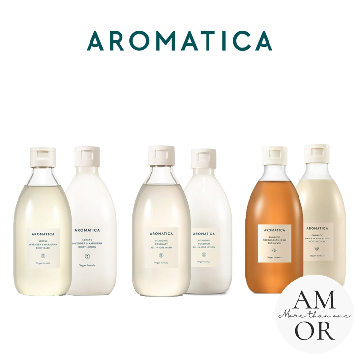 [aromatica] Sữa tắm & sữa dưỡng thể