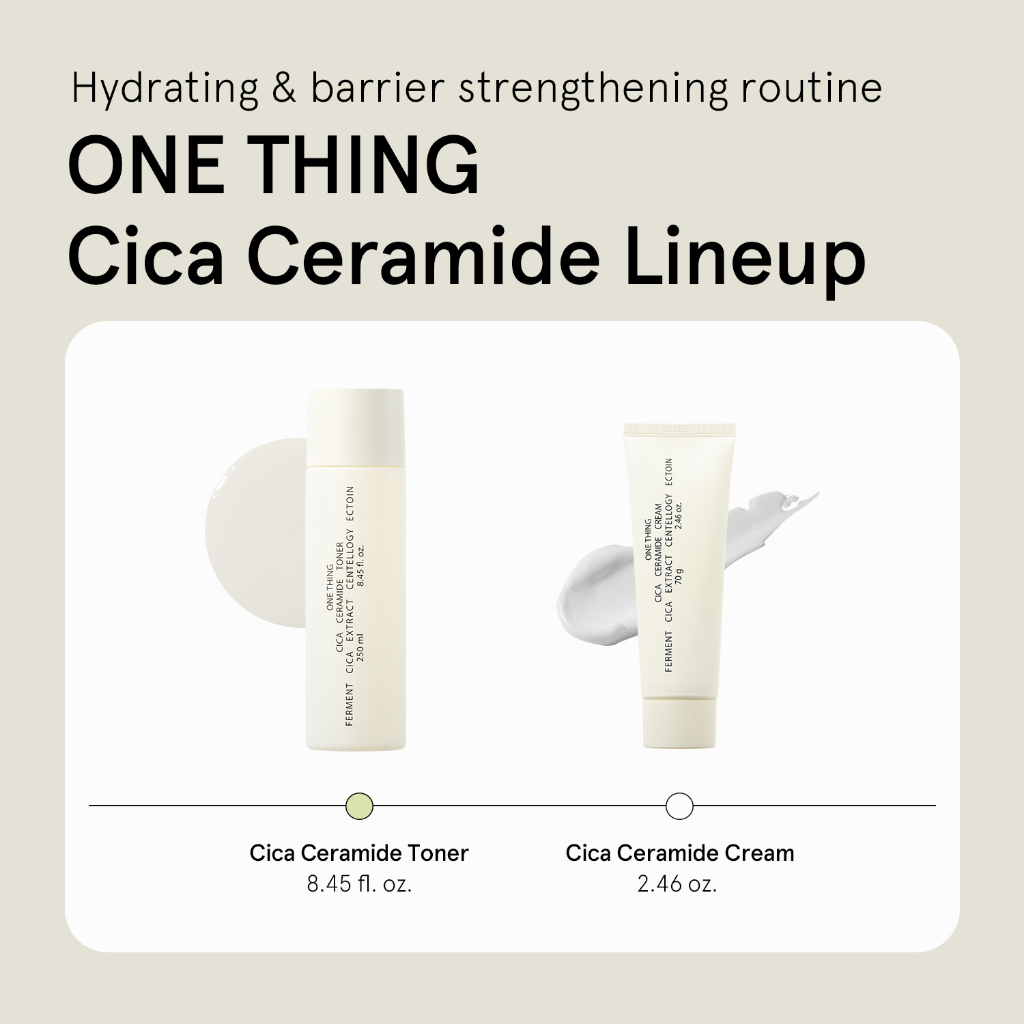 Nước Hoa Hồng One Thing Cica Ceramide Toner 250ml