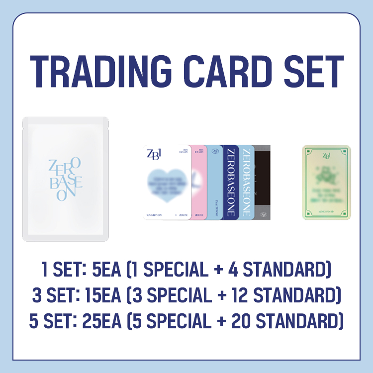 Thẻ sưu tầm Wake One Entertainment ZEROBASEONE  FAN-CON MD chính thức