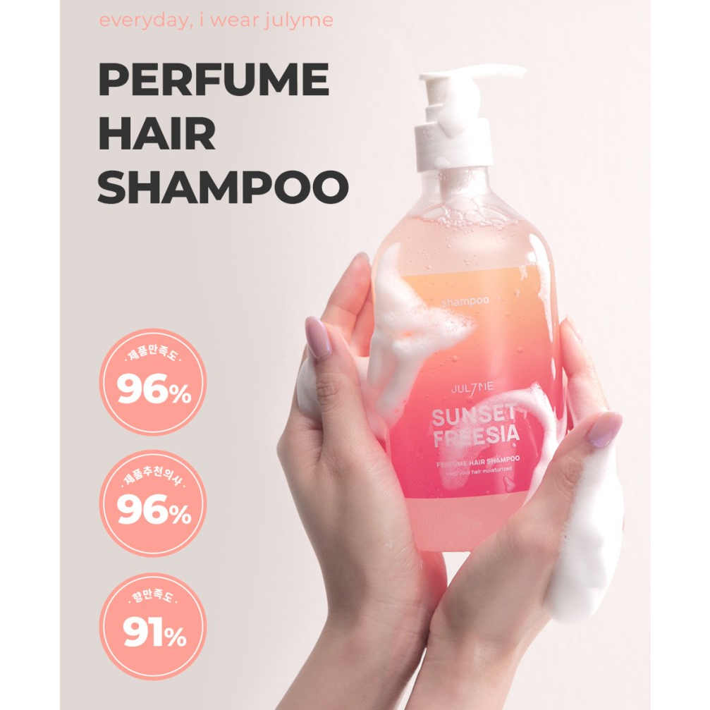 Jul7me Nước Hoa dầu gội đầu - 500ml