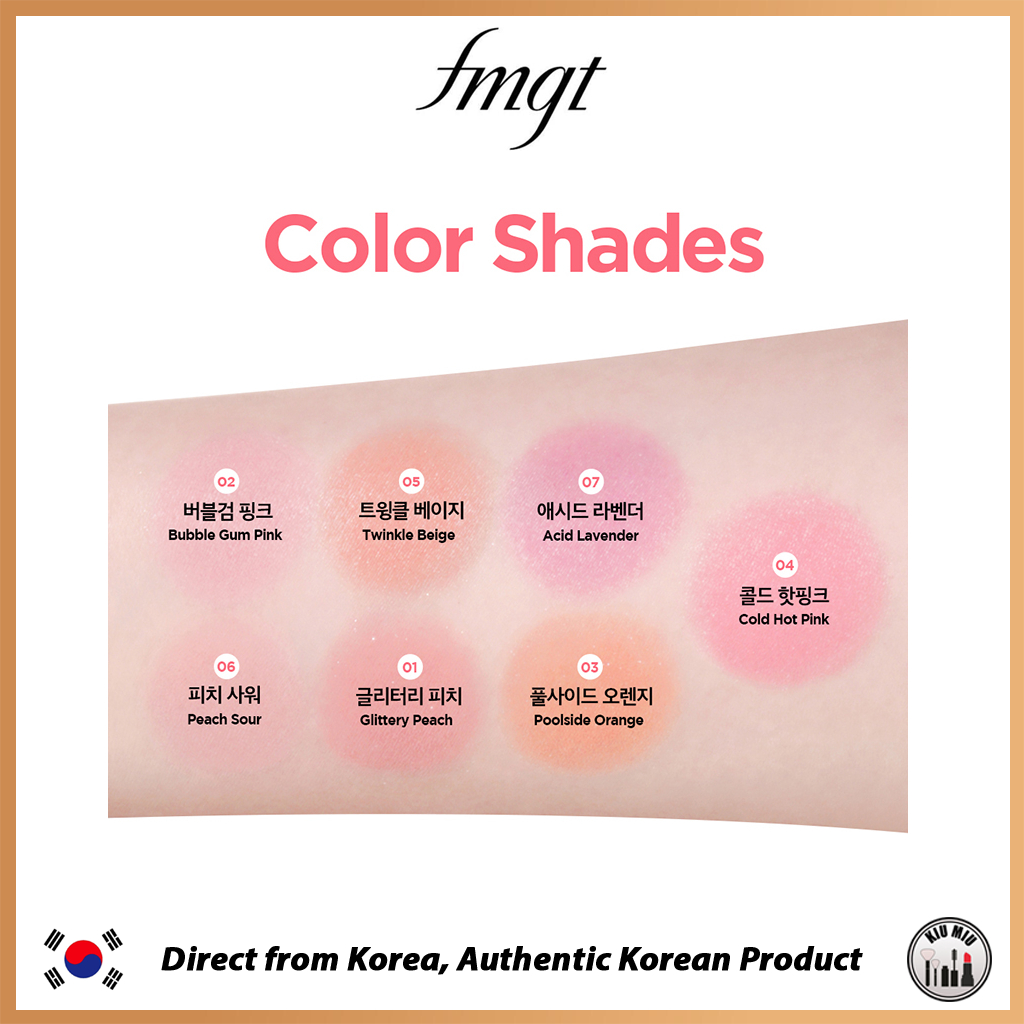 THE FACE SHOP fmgt NEW PASTEL CUSHION BLUSHER *Giao Hàng Từ Hàn Quốc*