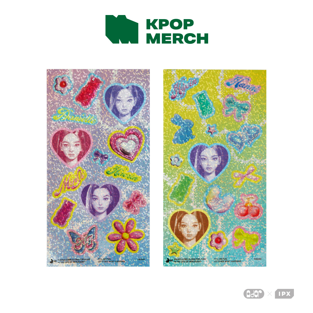 Line Friends NewJeans NJ Get Up Decorative Stickers