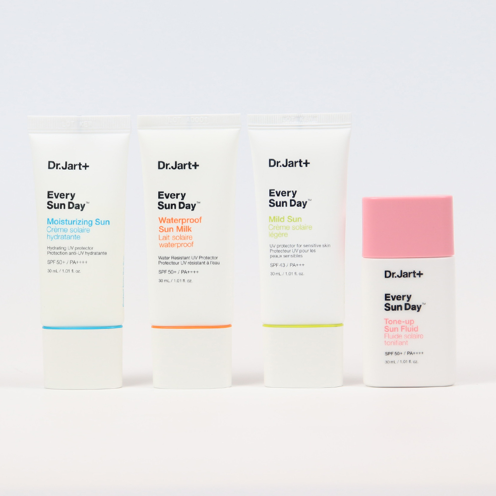 Every Sun Day Waterproof Sun Milk - 30ml / Moisturizing Sun - 30ml / Tone-Up Sun Fluid - 30ml / Mild Sun - 30ml