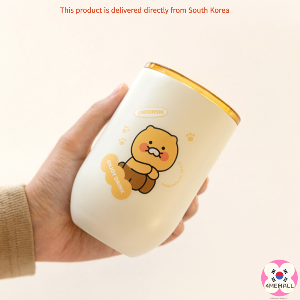 Bình Nước Giữ Nhiệt Bằng Thép Không Gỉ 350ml kakao friends