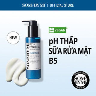 Sữa rửa mặt pH thấp phục hồi da B5 Some By Mi Beta-Panthenol Repair Gel Cleanser 120ml