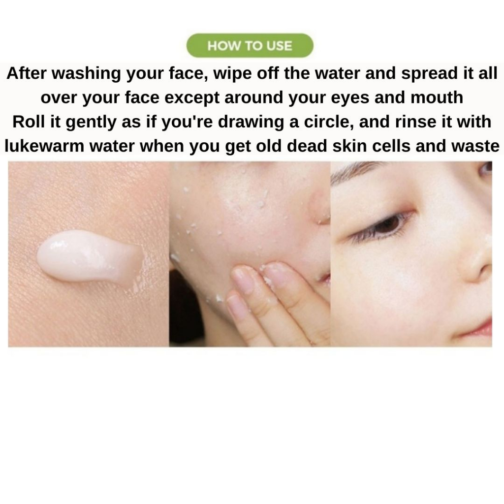Thành phần tự nhiên Cleansing foam 120 ml / peeling cream 150 ml