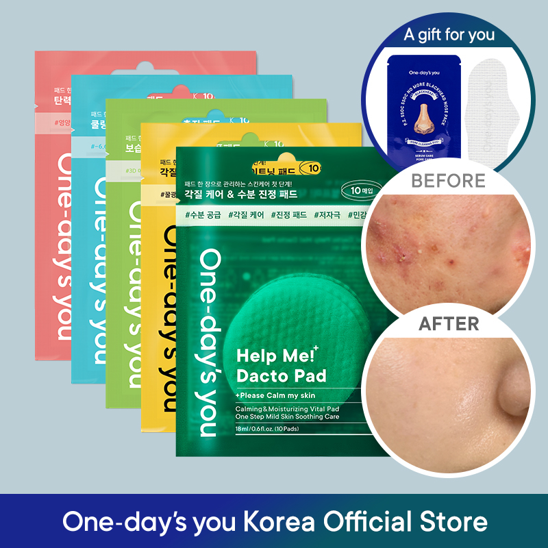 [TẶNG NGAY BÔNG ĐẮP][Mới] Bông Đắp Toner Cho Da Làm Mềm Da Ẩm Da ONE DAY'S YOU Collagen/Honey C Toner Pads