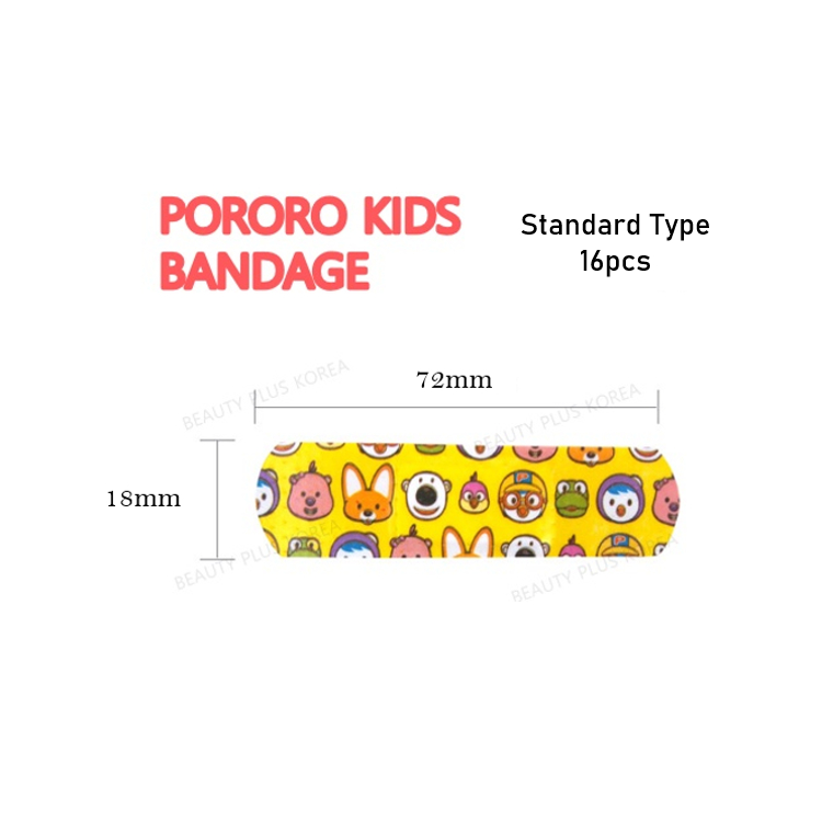 Set 16 Băng Quấn Trẻ Em Loại Chuẩn sv / pororo