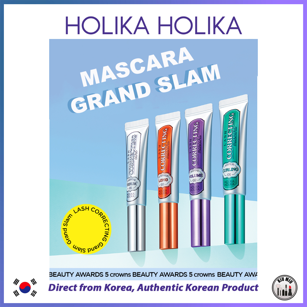 HOLIKA HOLIKA LASH CORRECTING MASCARA 1+1 *ORIGINAL KOREA*