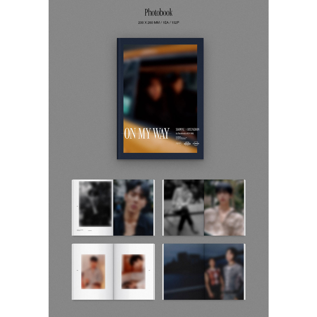 SHOWNU X HYUNGWON - ON MY WAY - 1st PHOTO EXHIBITION
