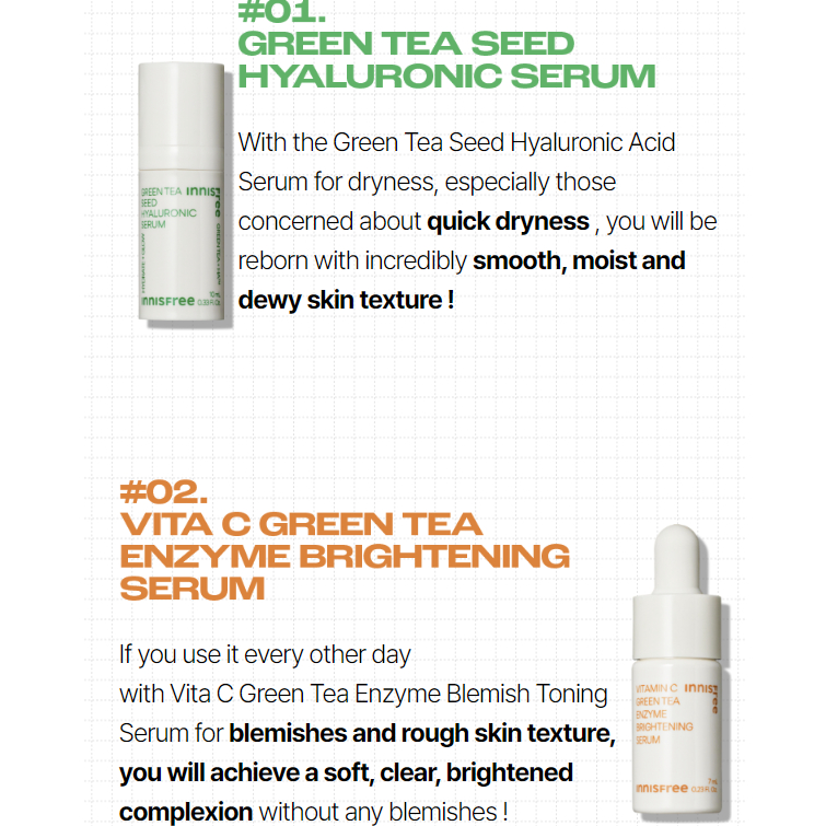 Loạt Mẫu Thử innisfree