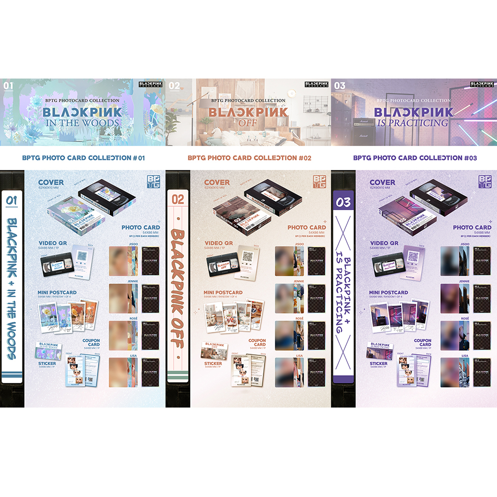 Sách ảnh  BLACKPINK - The Game Photocard Collection