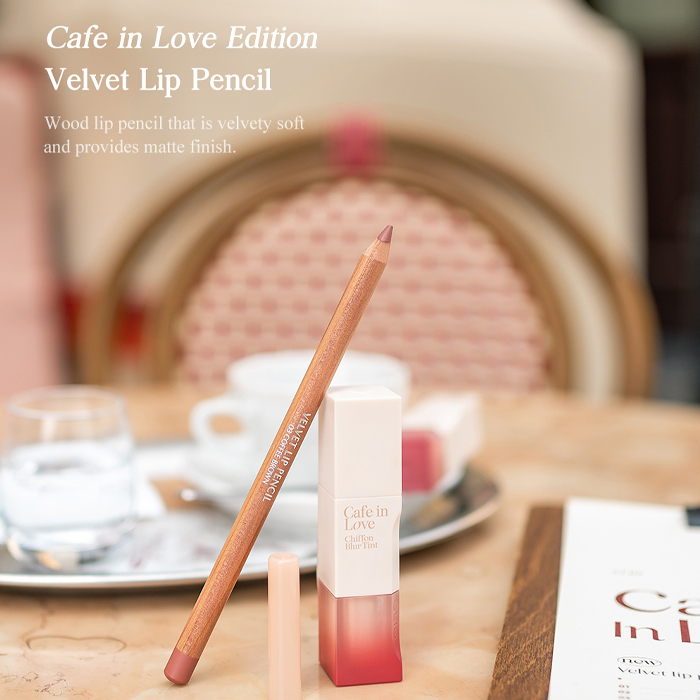Chì Kẻ Viền Môi Nhung Có Đồ Gọt 1ea) 1.45g | Bút Kẻ Viền Môi Chất Lượng Cao