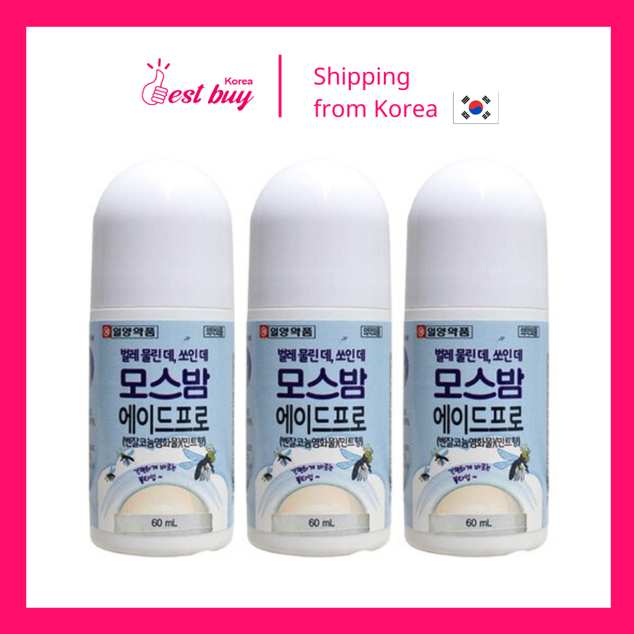 Lăn tr.ị muỗi và côn trùng cắn Ilyang Pharmaceutical Insect Bites Sting Moss Balm Aid Pro 60ml