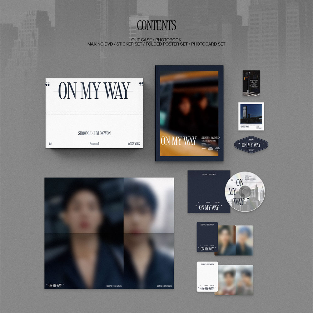 SHOWNU X HYUNGWON - ON MY WAY - 1st PHOTO EXHIBITION