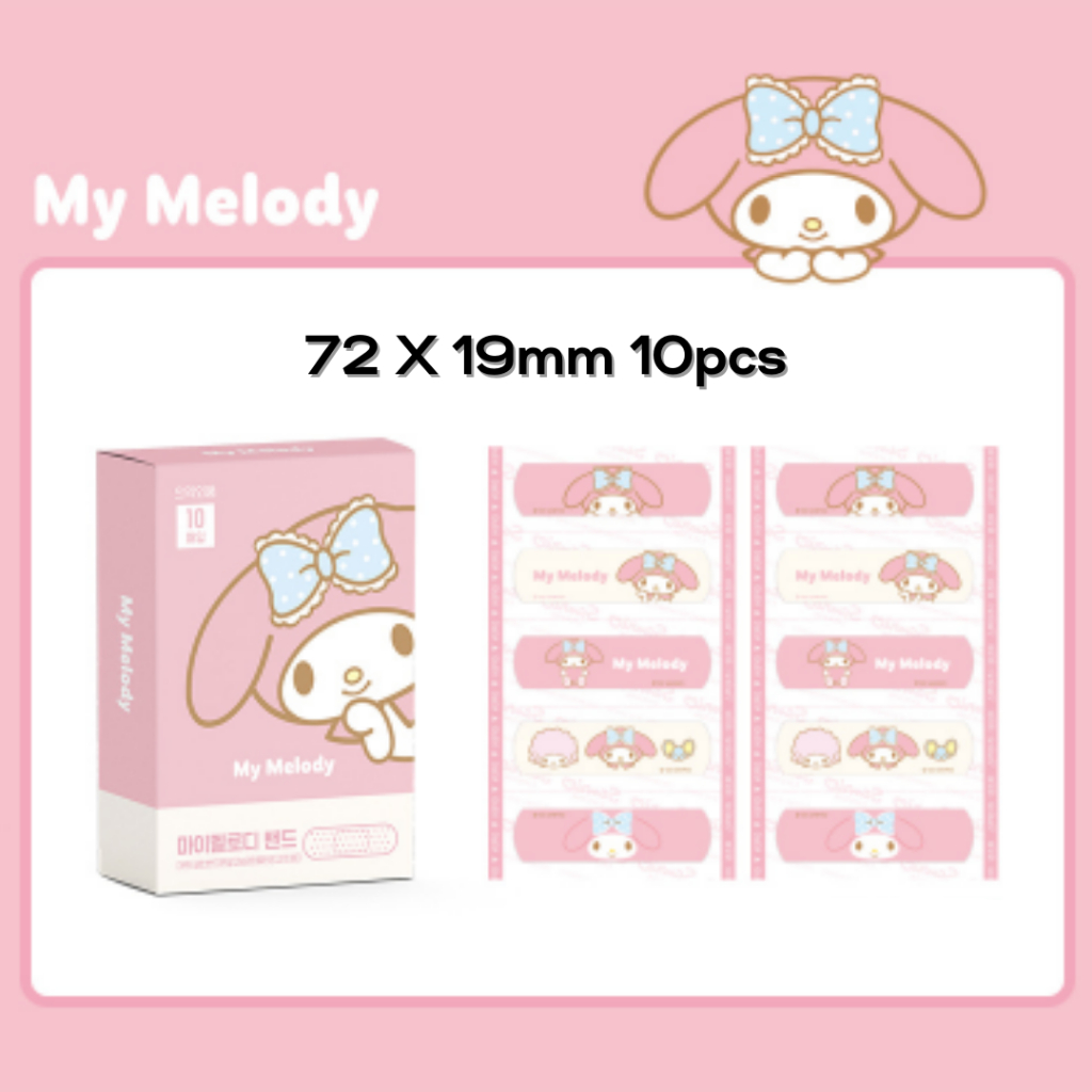 Sanrio Nhân Vật Trẻ Em Ban Nhạc 10 Chiếc