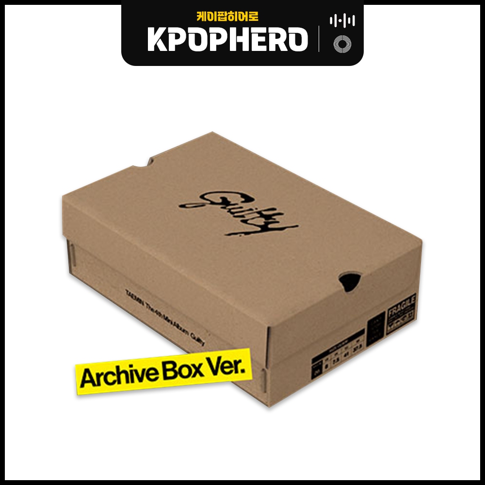 TAEMIN - 4TH MINI ALBUM  ARCHIVE BOX Ver.